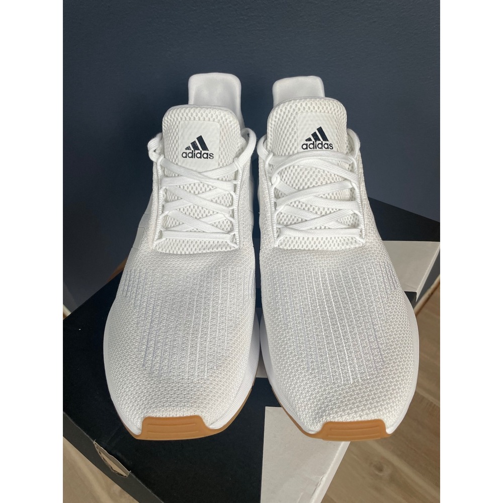 Adidas Swift Run 1.0 Sneakers White Tan Sole Size 10 NWT - Picture 3 of 12